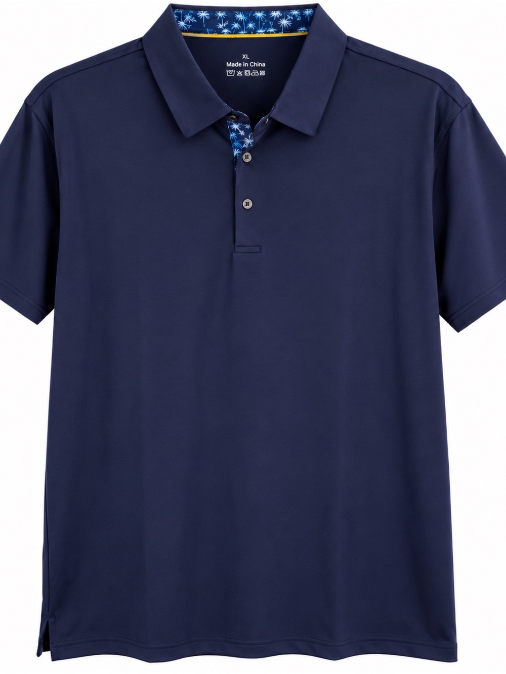 3XL 3-Pack Polo Shirts White Black Navy